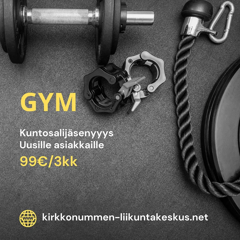 "Olemme enemmän kuin osasit odottaa". Tervetuloa Kirkkonummen Liikuntakeskukseen